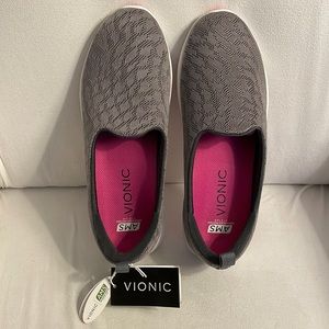 Vionic womens slip on mesh sneakers